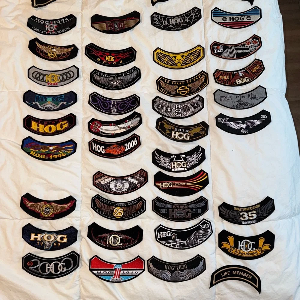 Harley-Davidson Patches 34 years! 1991-2025